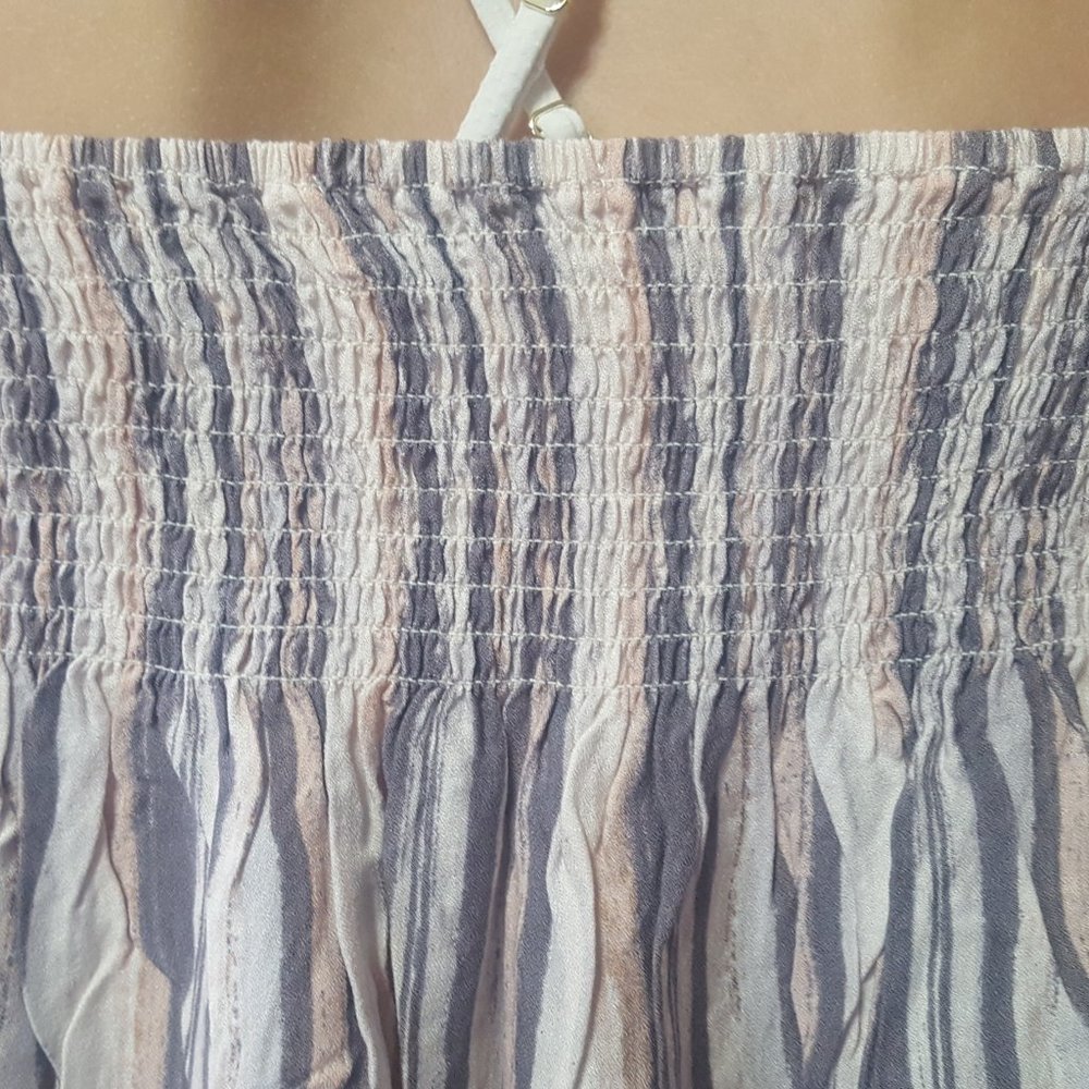 Womens off the shoulder raglan flounce sleeve top - Picture 3 of 7